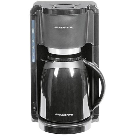 Rowenta – Cafetière isotherme 8-12 tasses 1,25L – 850W – Verseuse en acier inoxydable – Maintien au chaud jusqu'à 4h