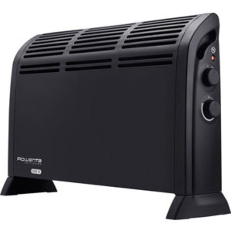 Rowenta – Convecteur mobile 2400 W – Surface d'action 60 m² – Design noir élégant – CO3030F0