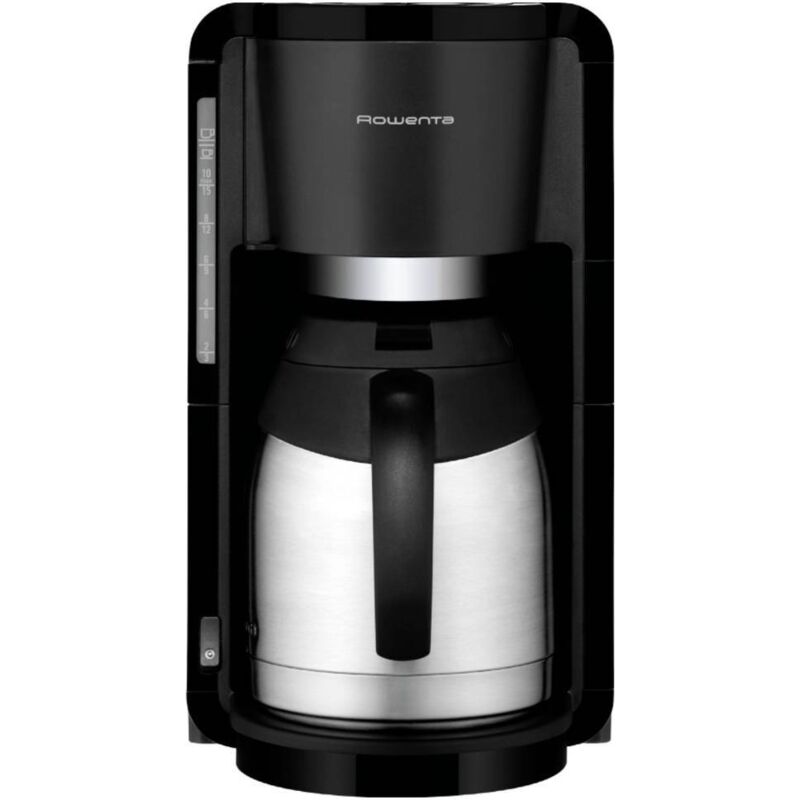 Machine à café ct 3818 Carafe en acier inoxydable 10 tasses 800 watts noir - Rowenta