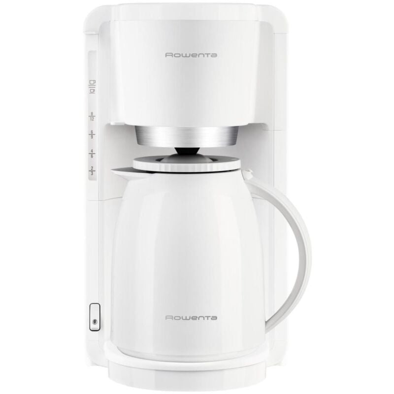 Cafetière ct 3801 Verseuse isotherme 8 - 12 tasses 1,25 litres 850 watts blanc - Rowenta