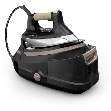 Rowenta Eco Steam Pro 2800 W 1,3 L Semelle 3De Laser HD Microsteam 400 Beige, Noir