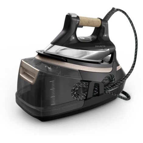Rowenta Eco Steam Pro 2800 W 1,3L Piastra Microsteam 400 Hd 3De Laser Beige Nero