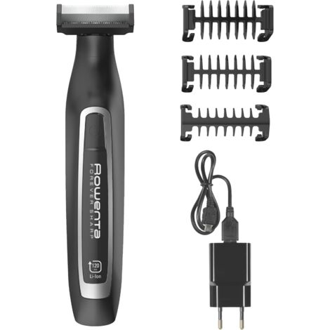 Rowenta Forever Sharp Barttrimmer Schwarz