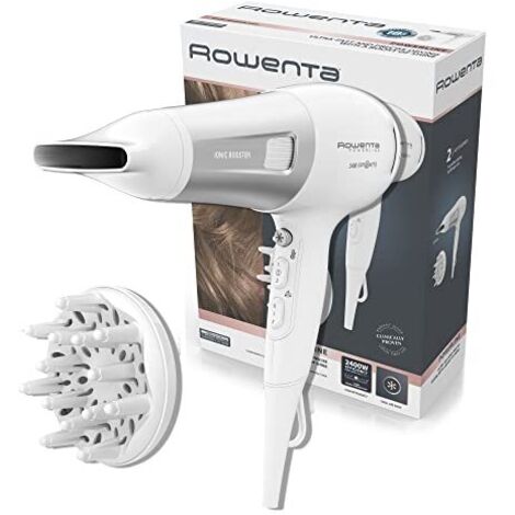 Rowenta Powerline CV5930 - Asciugacapelli de asciugacapelli ionico con tecnologia Ionic Booster, risparmio energetico de, colpo d'aria fredda de, 6 impostazioni de velocità/temperatura, protezione ter