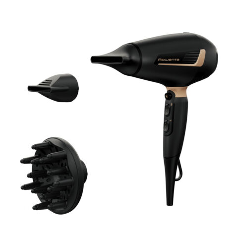 Rowenta Pro Expert CV8840 Asciugacapelli 2200W Nero-Rame