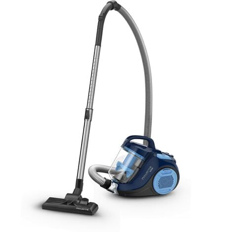 Rowenta Swift Power Cyclonic Aspirapolvere Potente Senza Sacco, 1.2 L, 750 W, 5 Accessori Inclusi, 77 dB(A) Silenzioso, Tecnologia Ciclonica, Aspirapolvere a Traino Compatto,Filtro efficiente, RO2981