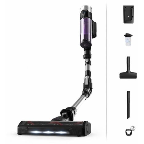 Rowenta X-Force Flex 9.60 RH2037 aspirapolvere senza filo Nero Viola Senza sacchetto