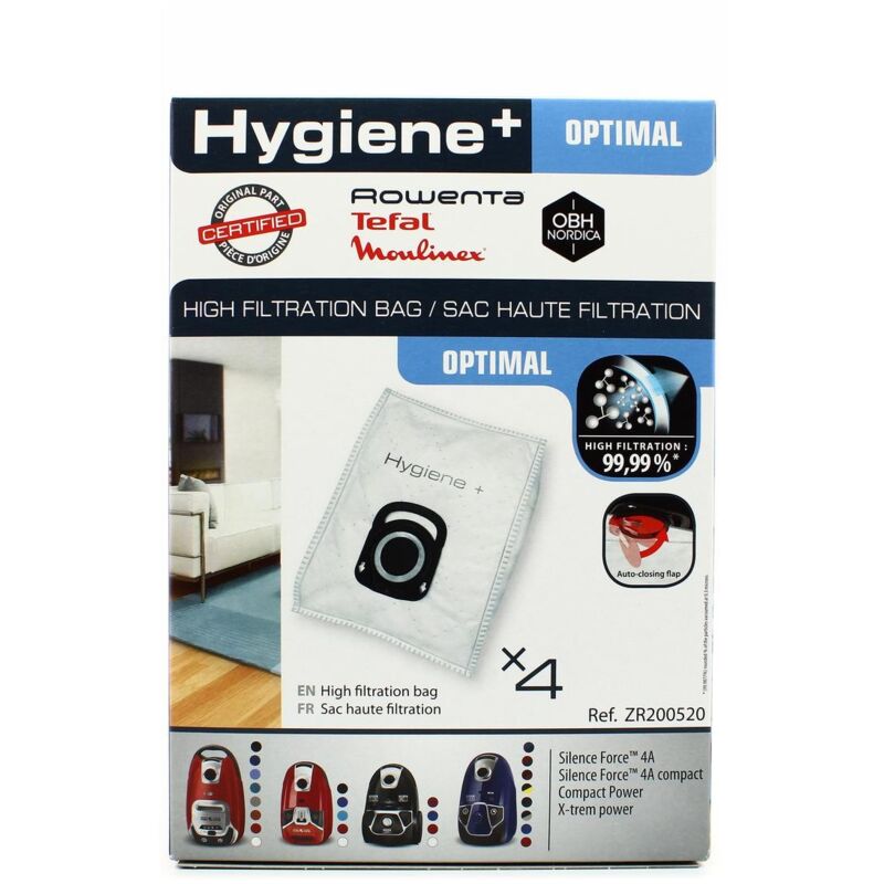 Confezione di 4 sacchetti igienici + aromatici