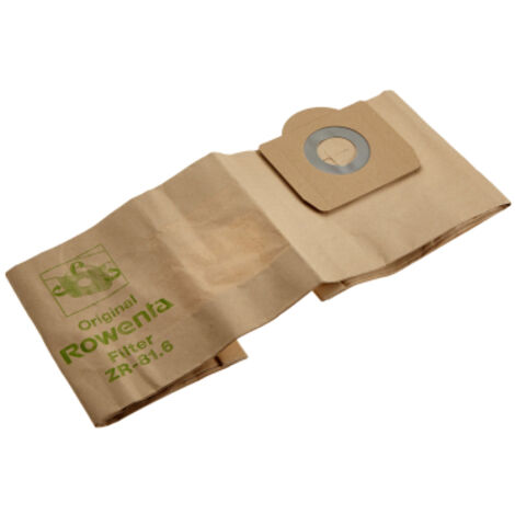 Rowenta - ZR816 - Pochette de 5 Sacs Papier - Aspirateur cuve Collecto et Bully