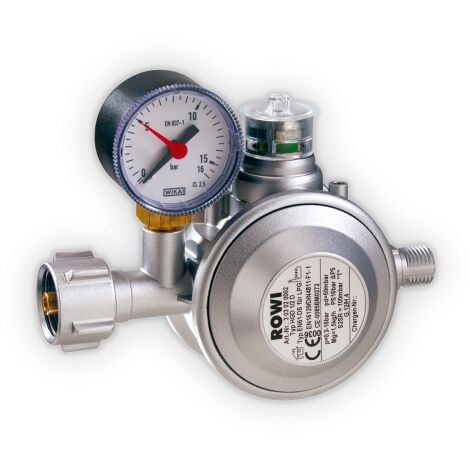 Druckminderer Druckregler IG 1/2 3/4 1 1-6 Bar Manometer  Wasserdruckminderer Regelventil - Probaumarkt