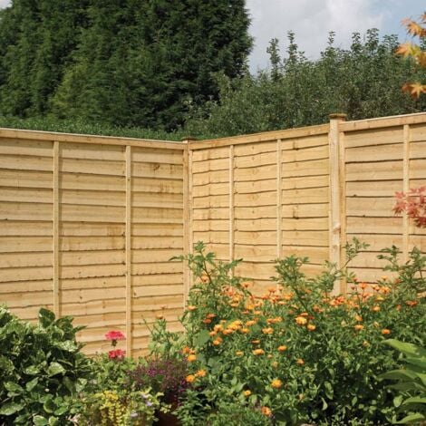 Rowlinson 6x3 Traditional Lap Panel Pressure Treated