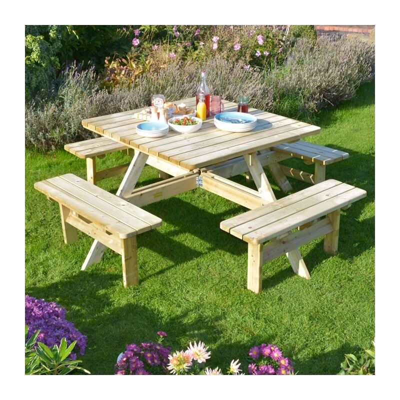 Rowlinson - Square Picnic Table