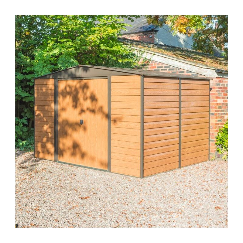 Woodvale Metal Shed 10X8 - Rowlinson