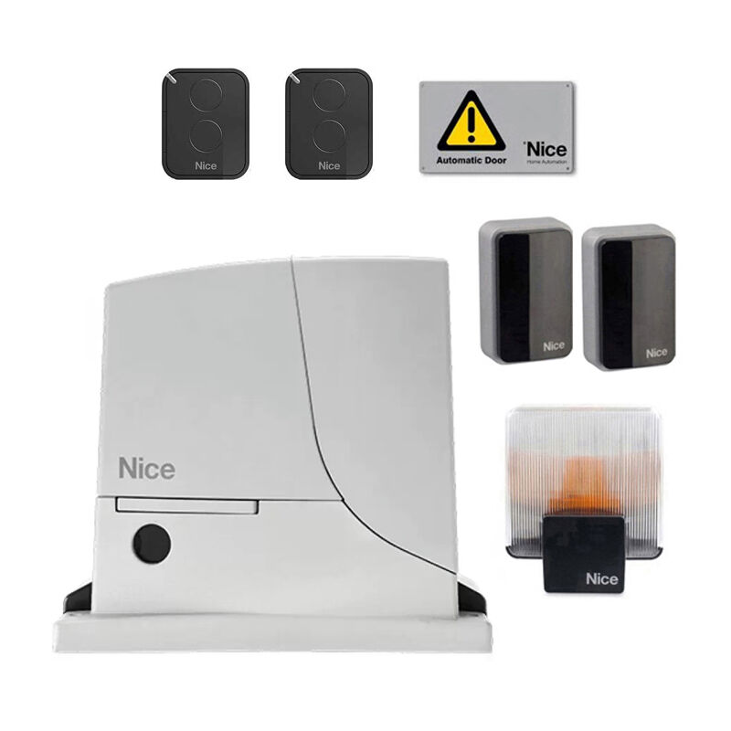 Kit pour l'automatisation d'un portail coulissant jusqu'à 600Kg 230v Nice ROX600KCE rox 600