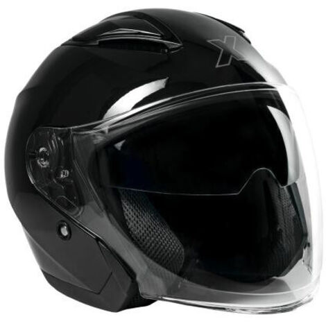 ROXAR ORLANDO EVO Z-Line Motorradhelm Schwarz - Glänzend L