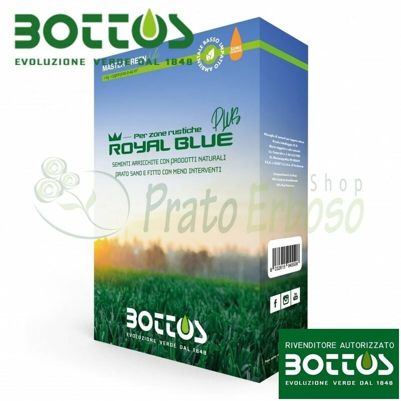 

Royal Blue Plus - Semillas para césped de 1 Kg