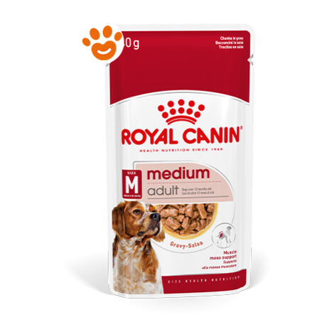 Royal Canin Adult Medium - Beef in salsa - 10 buste x 140 gr