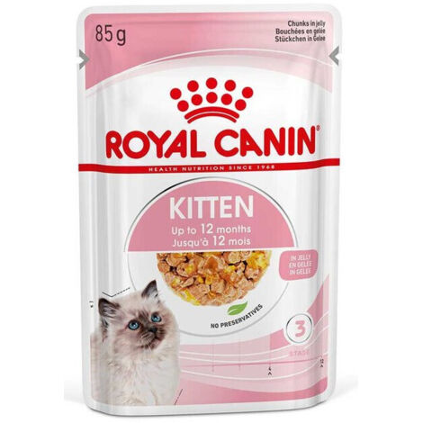 Royal Canin Cat Kitten in Gelatina  - Royal Canin Cat Kitten in Gelatina - Bustina Da 85 Gr