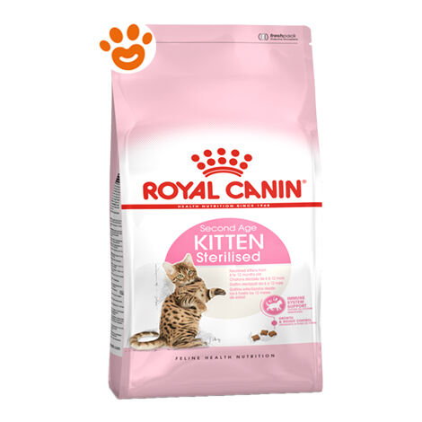 Royal Canin Cat Kitten Sterilised  - Royal Canin Cat Kitten Sterilised - Sacco Da 2 Kg