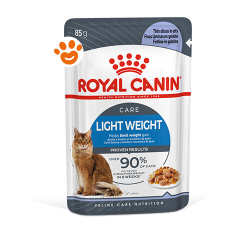 Royal Canin Cat Light Weight Care in Gelatina  - Royal Canin Cat Light Weight Care in Gelatina - Bustina Da 85 Gr