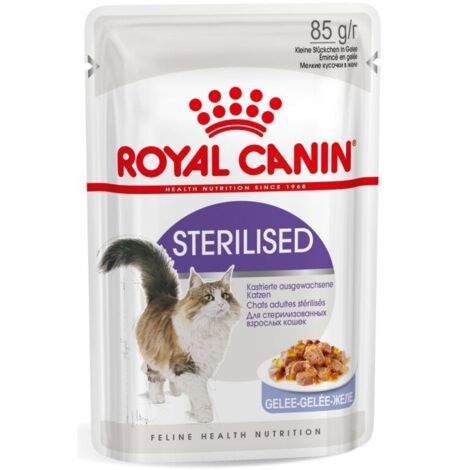Royal Canin Cat Sterilised in Gelatina  - Royal Canin Cat Sterilised in Gelatina - Bustina Da 85 Gr