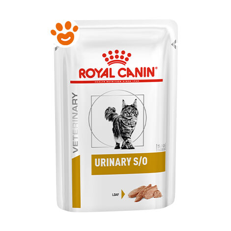 Royal Canin Cat Veterinary Diet Urinary S/O in Paté  - Royal Canin Cat Veterinary Diet Urinary S/O in Paté - Bustina Da 85 Gr