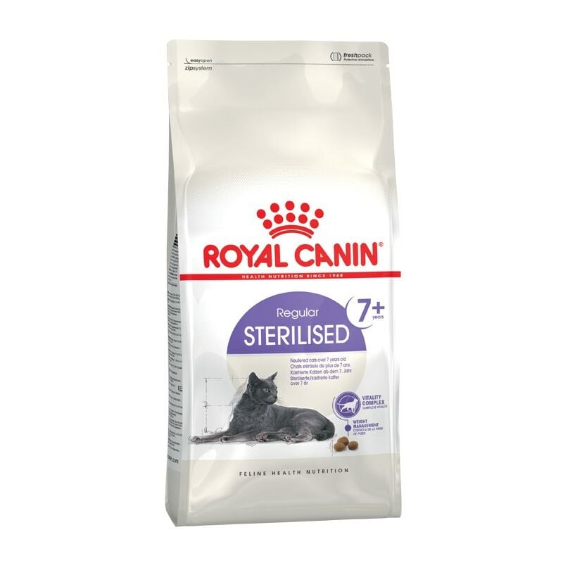 Sterilized 7+ Adult Volaille Croquettes pour chat 1,5 kg - Royal Canin