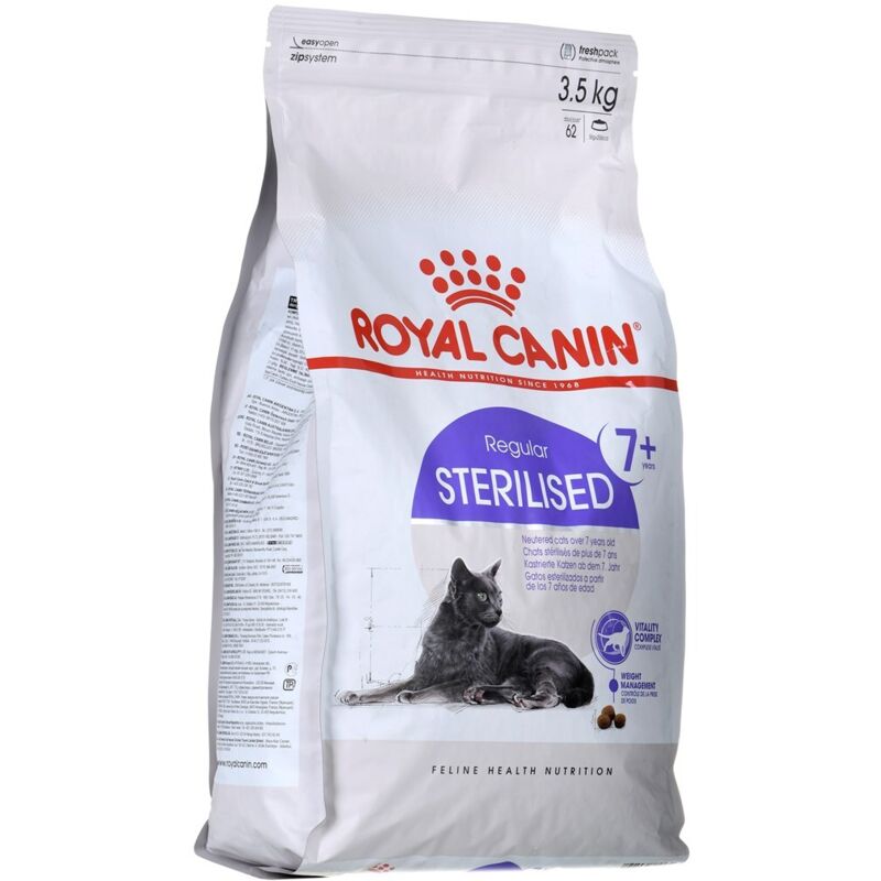Royal Canin - Sterilized 7+ chat nourriture sèche 3,5 kg Adulte Volaille Royal Canin - Sterilized 7+ chat nourriture sèche 3,5 kg Adulte Volaille