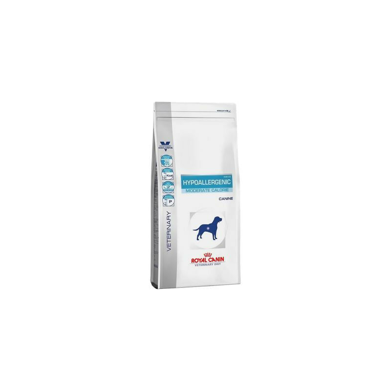 

Veterinary Hypoallergenic Dog Moderate Calorie Hipoalergénico 7Kg - Royal Canin