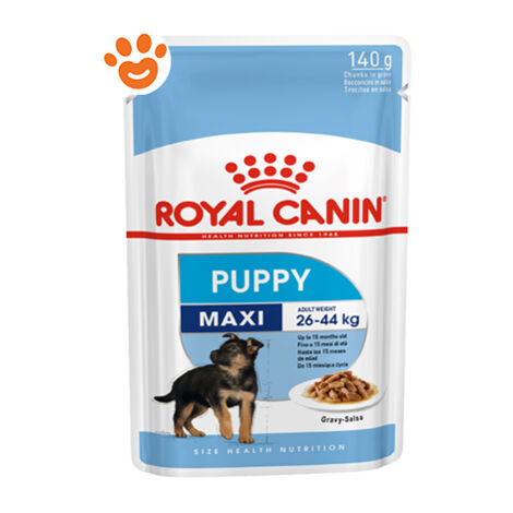 Royal Canin Dog Maxi Puppy  - Royal Canin Dog Maxi Puppy - Bustina Da 140 Gr