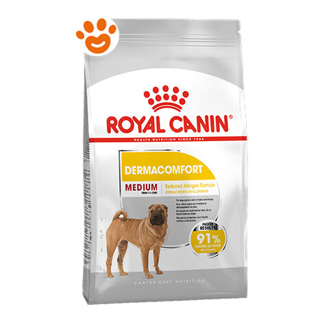 Royal Canin Dog Medium Dermacomfort  - Royal Canin Dog Medium Dermacomfort - Sacco Da 3 Kg