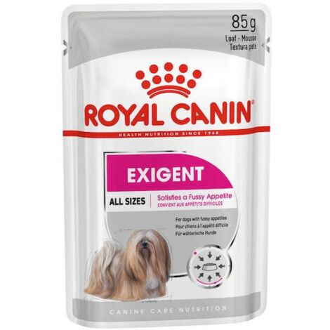 Royal Canin Exigent Pouch (Paté) Comida para perros - 12x85 g