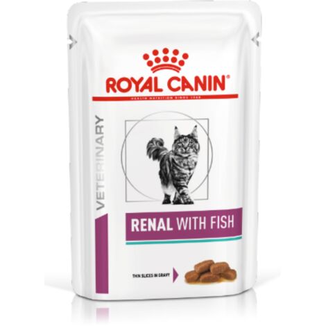 ROYAL CANIN GATTO RENAL PESCE BUSTINE 12X85 GR UMIDO ALIMENTO DIETETICO