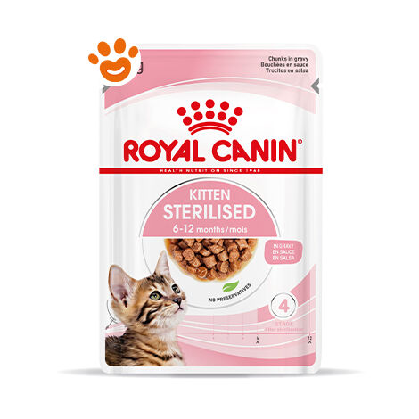 Royal Canin Gatto Sterilised Kitten Gravy 85gr
