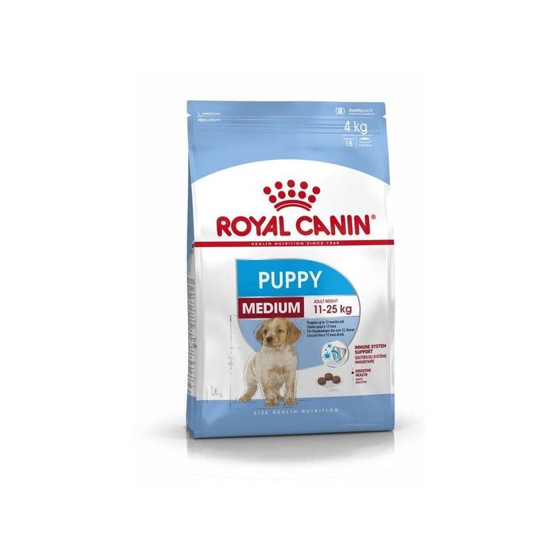 

Medium Puppy pienso para cachorros de razas tamaño mediana Saco de 15 Kg - Royal Canin