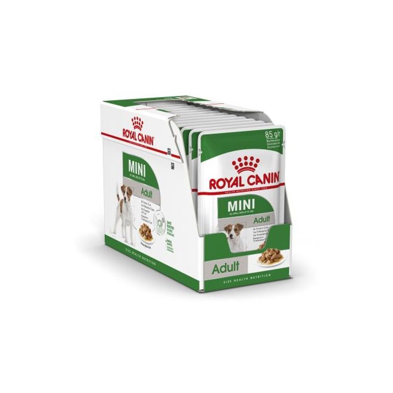 

Mini Adult - Carne en Salsa - 12 Sobres x 85 gr - Royal Canin