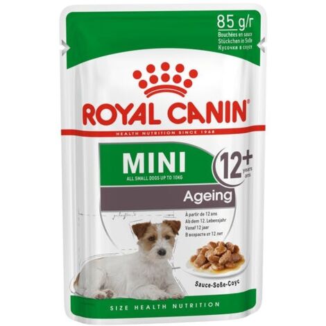 Royal Canin Mini Aging 12+ Nourriture humide pour petits chiens seniors 12 x 85 g