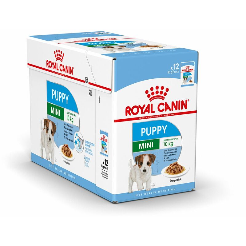 Puppy Mini - Viande љ Salsa - 12 enveloppe x 85 gr - Royal Canin