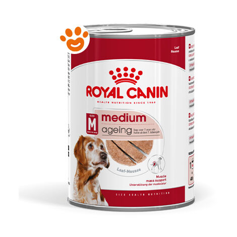 Royal Canin SHN Dog Medium Ageing  - Royal Canin SHN Dog Medium Ageing - Lattina Da 410 Gr