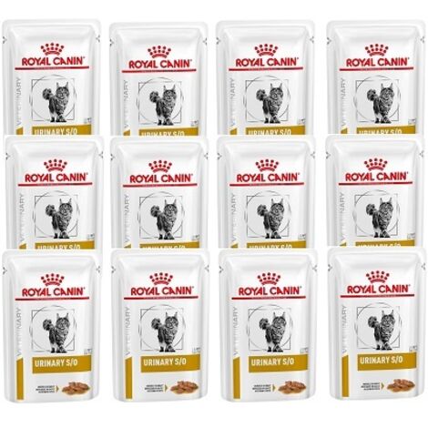Royal Canin Urin S/O -Katzen -Veterinrditen Salsa 12 x 85 g (Stock 4)