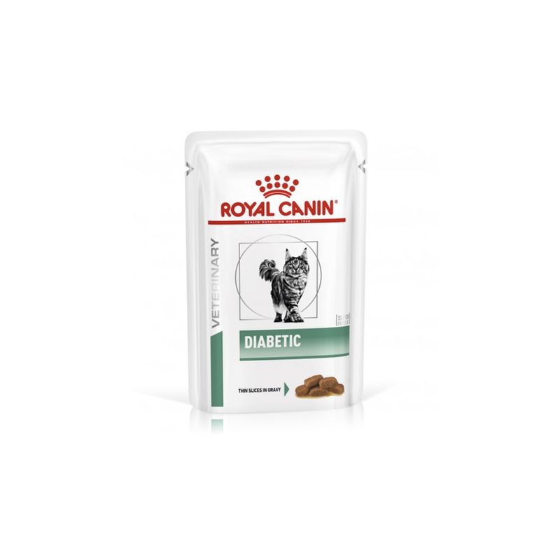 

Veterinary Diet Diabetic Pack 12 x Bolsa de 85 gr - Royal Canin