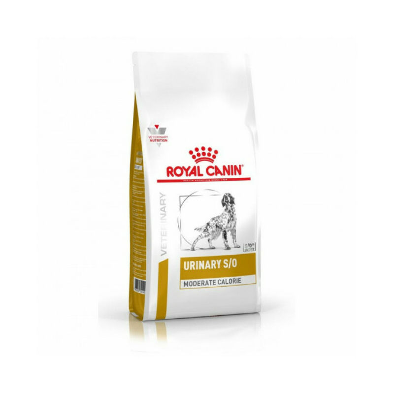 Croquettes Veterinary Diet Urinary S/O Moderate calorie pour chiens Sac 6,5 kg - Royal Canin