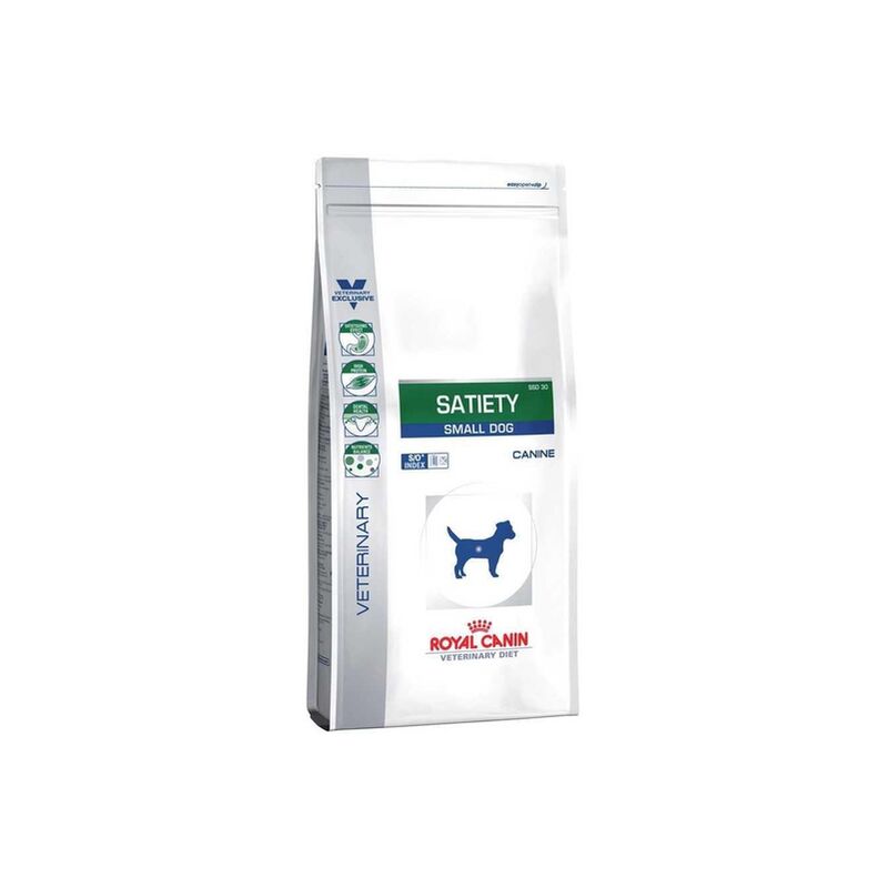 

Veterinary Veterinary Diet Dog Adult Satiety Control peso Adultos Razas Pequeñas 1,5Kg - Royal Canin