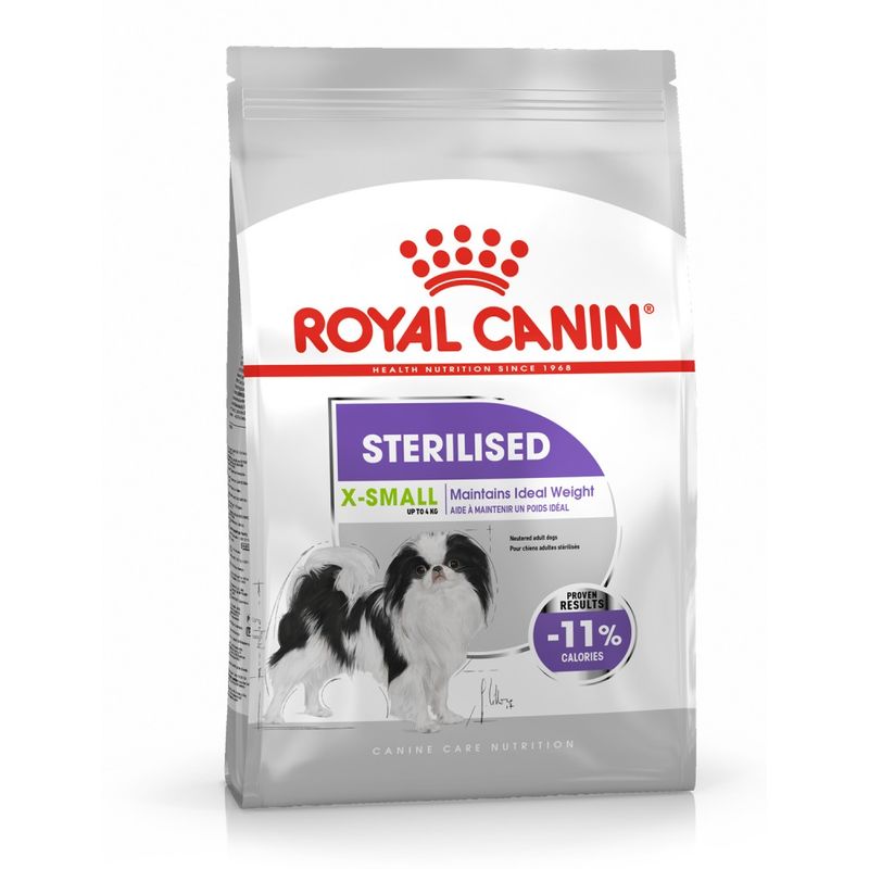 

Pienso X-SMALL STERILISED perros de raza muy pequeña esterilizados - 1,5 Kg - Royal Canin