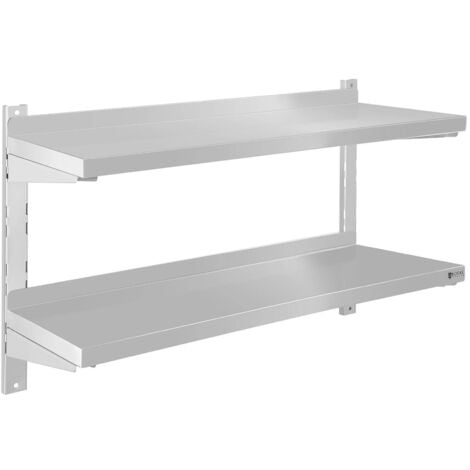 Étagère inox - 100 x 40 x 180 cm - Royal Catering - 200 kg