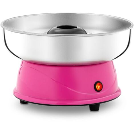 Royal Catering – Machine à barbe à papa 420W – Bol en acier inoxydable 28,5 cm – Cuillère de dosage incluse – Compacte et légère pour fêtes