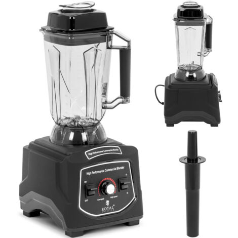 Royal Catering Mixeur blender 1680 W 2,5 l Fonction pulse 2500 tr/min Smoothie Maker