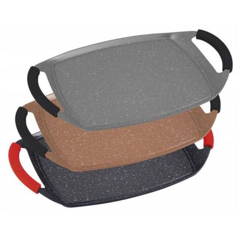 Royal Crown plancha de induccion con revestimiento de piedra 47cm RC-GPSC47GR (Gris)