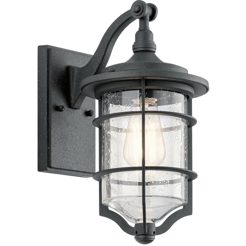 Elstead Royal Marine - 1 Light Small Outdoor Wall Lantern Black IP44, E27