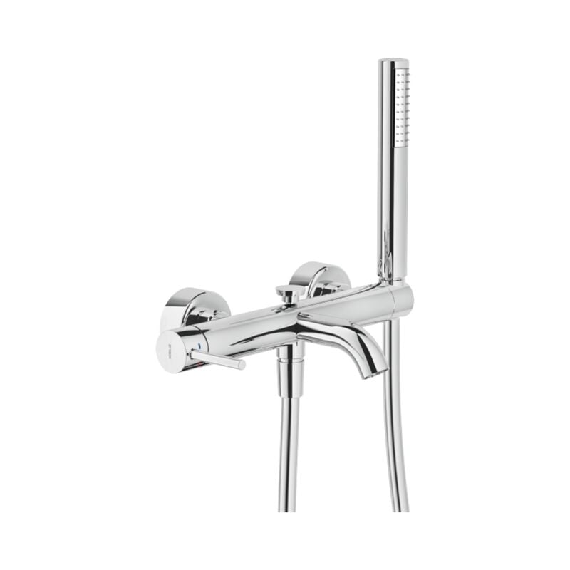 Mitigeur bain-douche externe Nobili acquerelli série AQ93110CR Chromé - Laiton